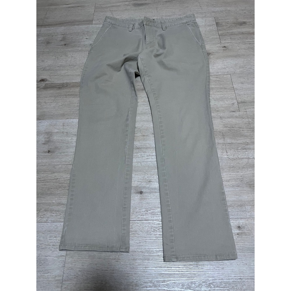 RVCA Mens‎ Chino Pants Size 36 Tan All Time Straight Fit Casual Punk Warped Tour